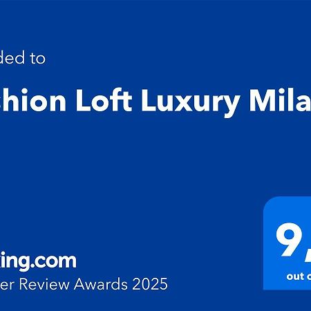 Fashion Loft Luxury Milano Apartment Exterior foto